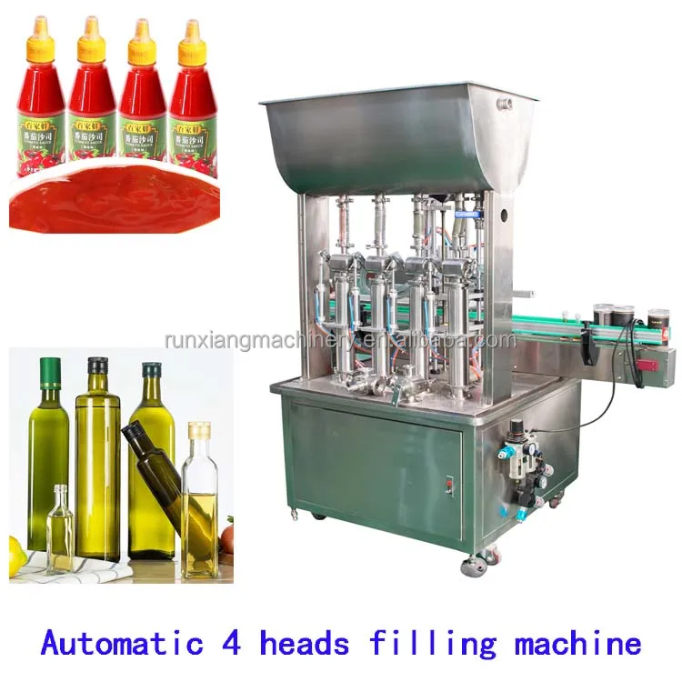 Liquid Bottle Filling And Capping Machine Electric Liquid Filling