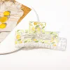 8.5 cm square-fruit lemon yellow