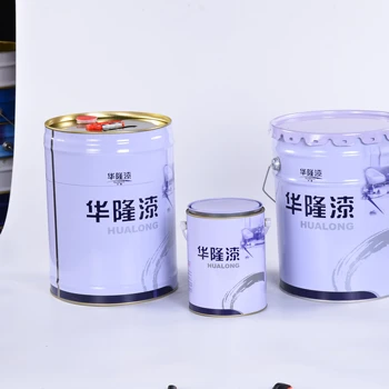 Hualong Beautiful Price & Washable Acrylic Formulation Emulsion Paint