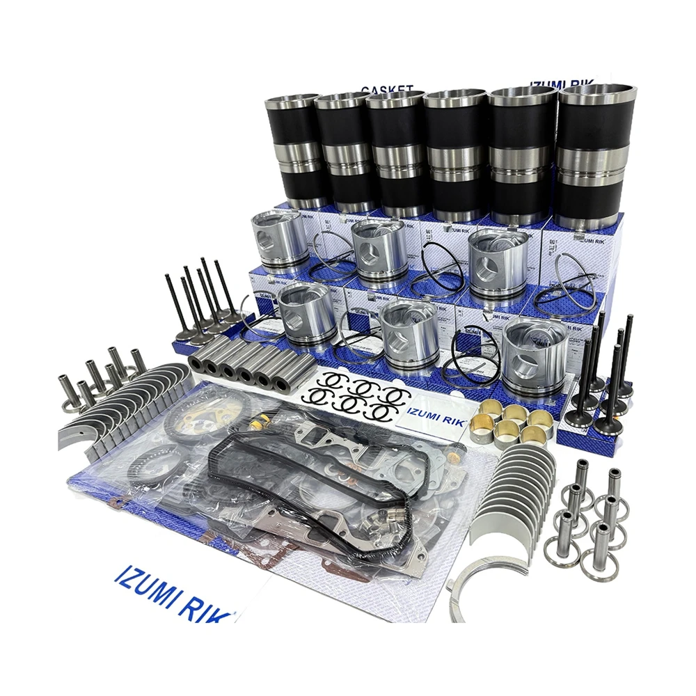 IZUMI RIK Overhaul Rebuild Kit for Yanmar 6HA-DT Engine Rebuild Kit
