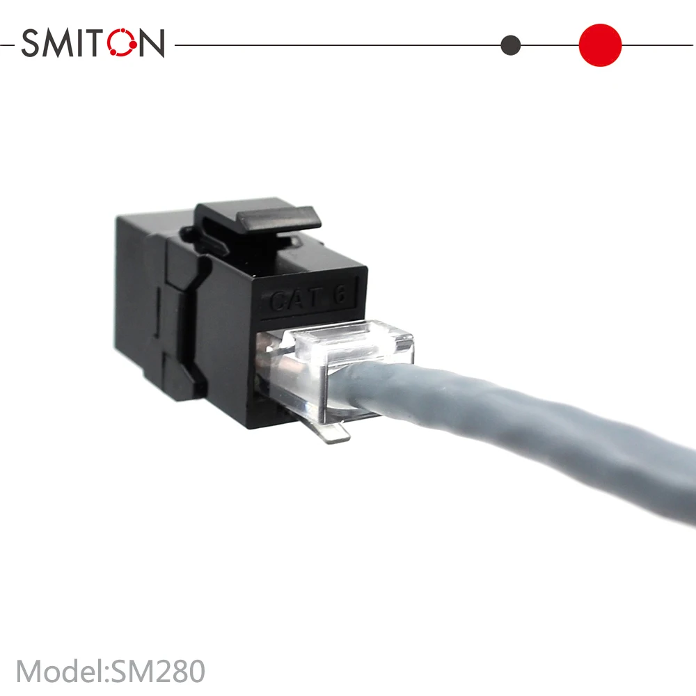 Rj45 Female To Female Keystone Coupler Utp Cat6 Keystone Coupler Cable ...