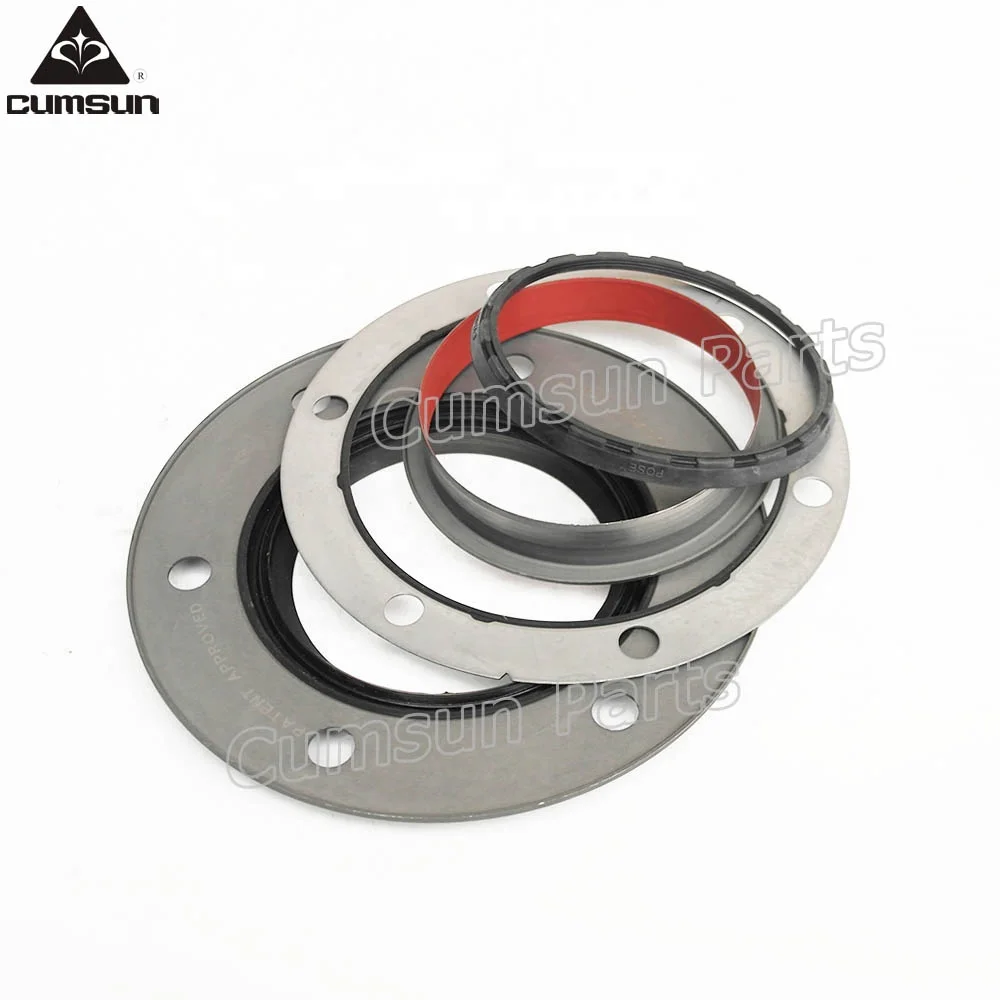 Diesel Engine L10 M11 ISME QSM11 Crankshaft Front Oil Seal Kit 3819640 3883118 3803274 4962745 for cummins L10 M11 ISME QSM11