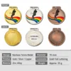 Rainbow Tennis Medal