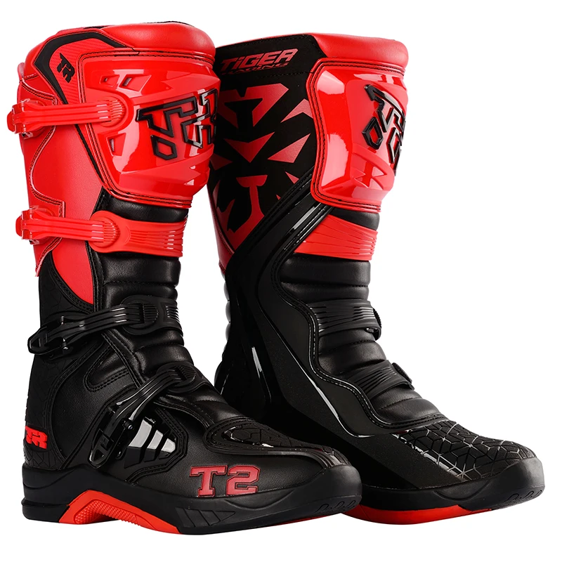 Knee-High Waterproof Motorcycle Boots Shoes Moto Biker