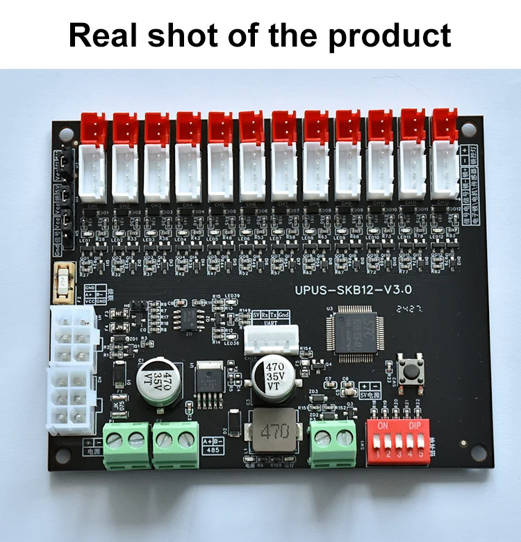 Upus Rs485 Communication Protocol Android 11.0 Smart Lock 27CH Controller Smart Parcel Locker & Vending Machine Control Board