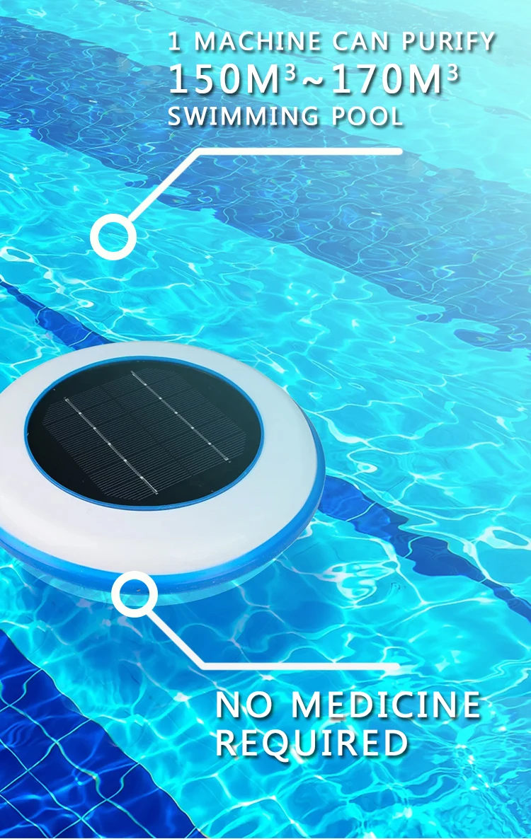 Solar Copper Pool Water Crown Hot Sale Solar Copper Chlorine Free Solar Swimming Pool ...