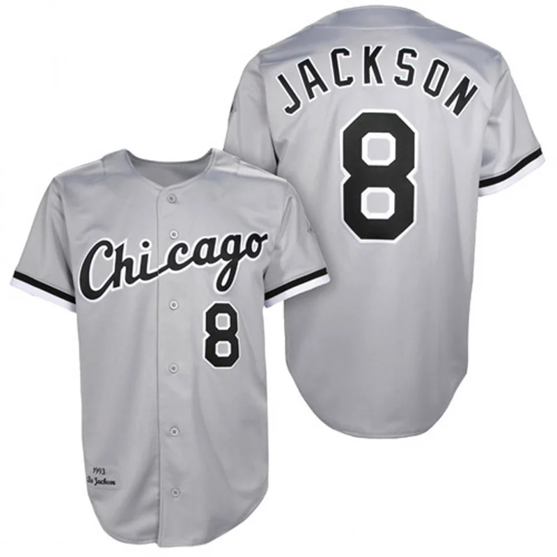 Wholesale Chicago throwback brewers 8 Bo Jackson 35 Frank Thomas 72 Carlton  Fisk 45 Michael White baseball jersey From m.