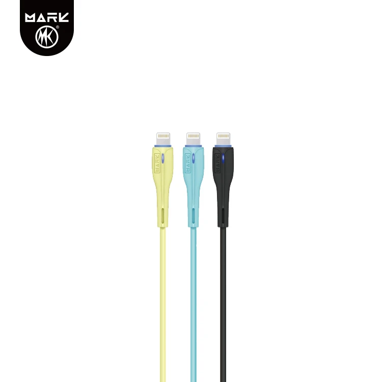 Самый популярный 5А быстрая зарядка Интеллектуальный подсказки световой индикатор мульти телефон зарядки цифровой usb кабель