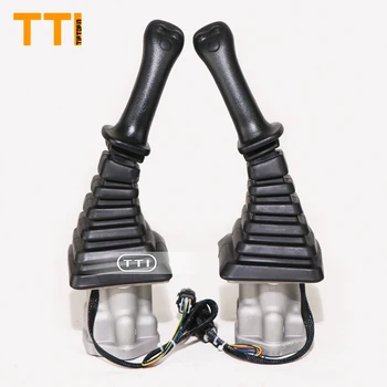 Szwaldaper Manettes De Commande 3 Boutons Pour Excavatrice – Paire Avec Cache-poussière – Réparation Ou Remplacement