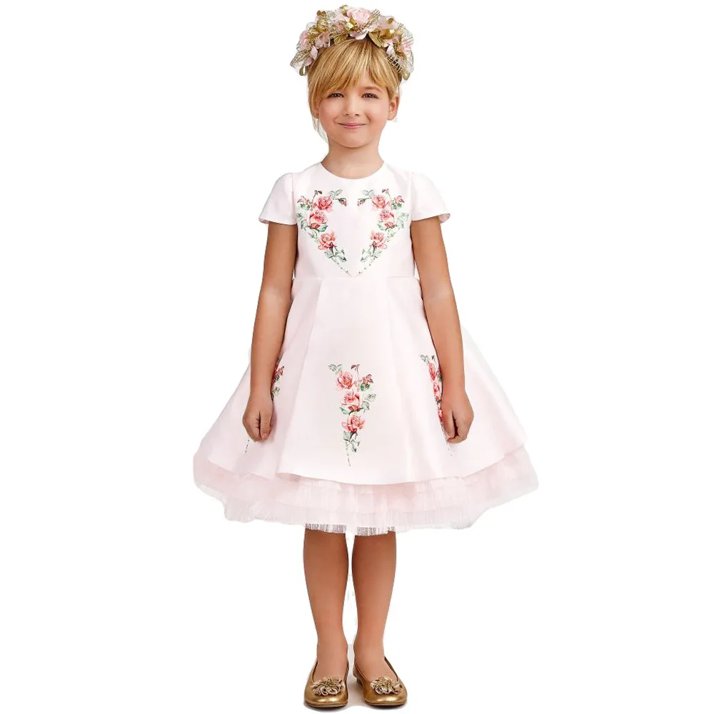 Design Custom Sweet Baby Dress White 