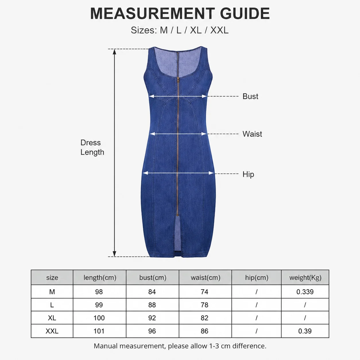 Elegant and Fashionable Strapless Solid Pattern Denim Mini Dress Special Washed for Office Ladies Natural Waistline Jean Dress