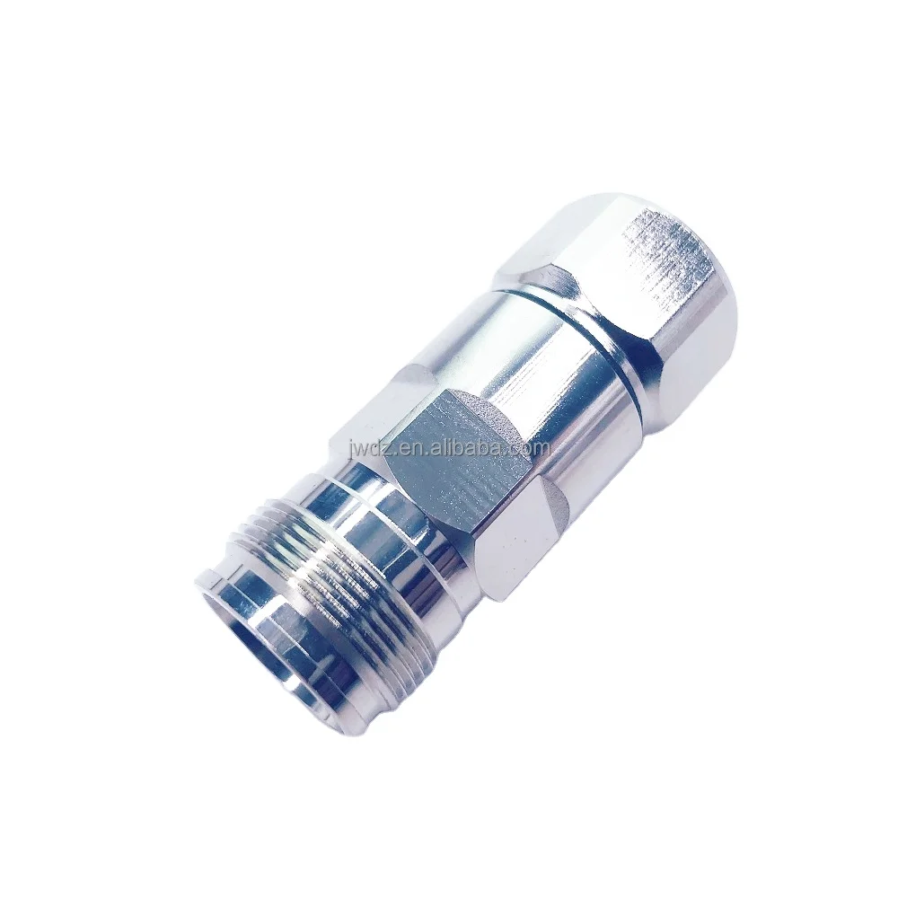 High Quality RF Coaxial 50 ohms Straight 4.3/10 Female Connector For 1/2'' Corrugated Cable,4.3-10 Female For 1/2'' Cable