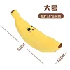 Large banana-shaped sound toy