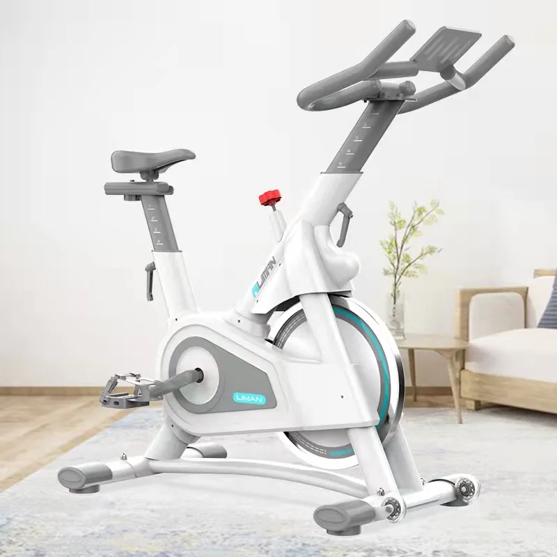 IN STOCK 18kg Flywheel Spinning Bike Commercial Exercise Bike Stationary  Indoor Sports Cardio Bicycle Silent Home Gym Equipment