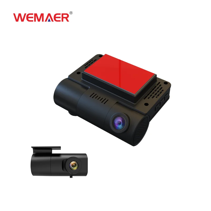 Dash Cam Front and Rear 4k Drive Recorder 3 Channel Dash Cam 4k GPS Black Box F1.8 with 3.16 Inches IPS  LCD for Agent