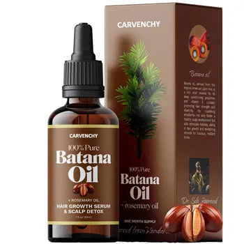 Pure Organic Batana Oil Repair Damaged Hair Promotes Hair Wellness And Growth Rosemary Hair Care Essential Oil Customized OEM