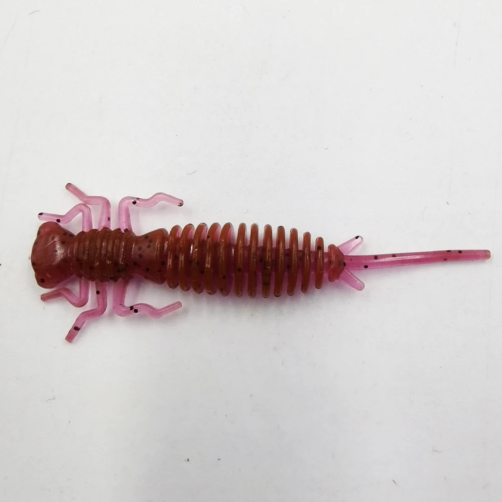 Pvc/tpe 4cm 5cm Rockfish Ocean Rock Bait Soft Worm Soft Bait Fishing