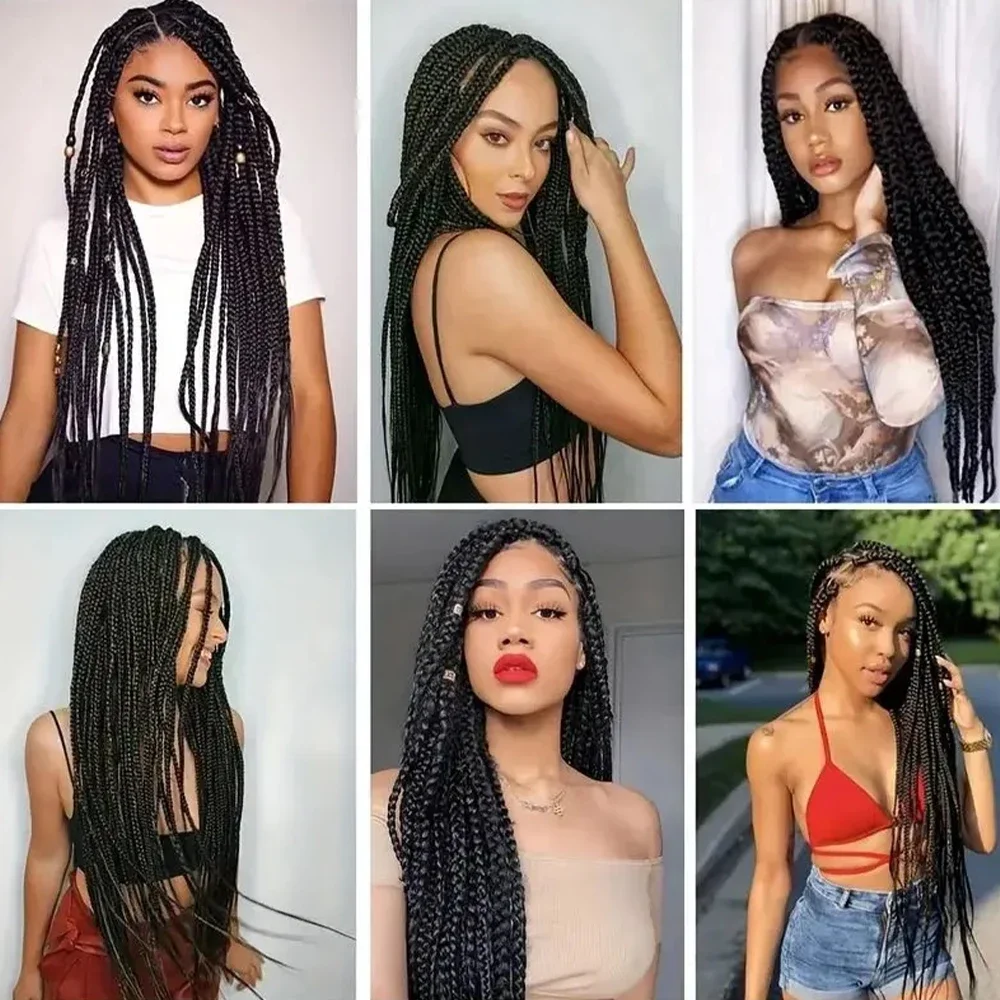 18 Inch Straight Human Braiding Hair Bulk 100% Real Hair No Weft 10A Virgin Extensions for Braids_voghion.com