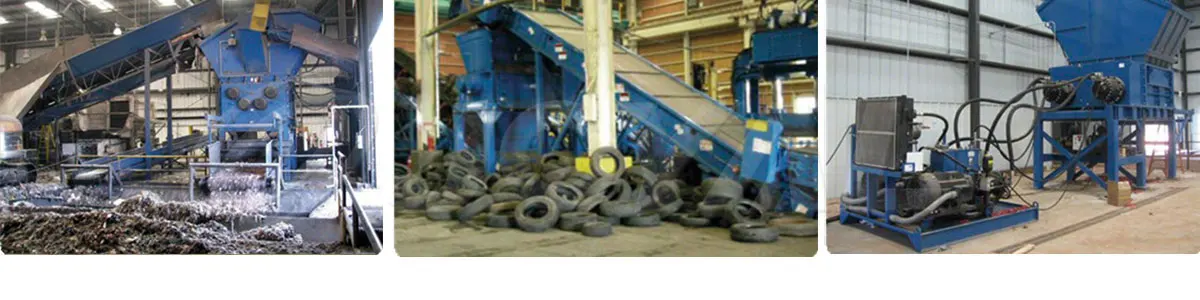 Custom  Sale garbage Shredder / Metal Shredder / Plastic Shredder Machine