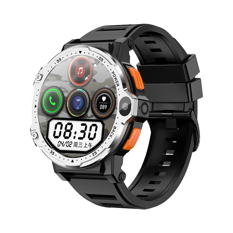 Reloj inteligente PG999 4G para hombre, pantalla de 1,54 