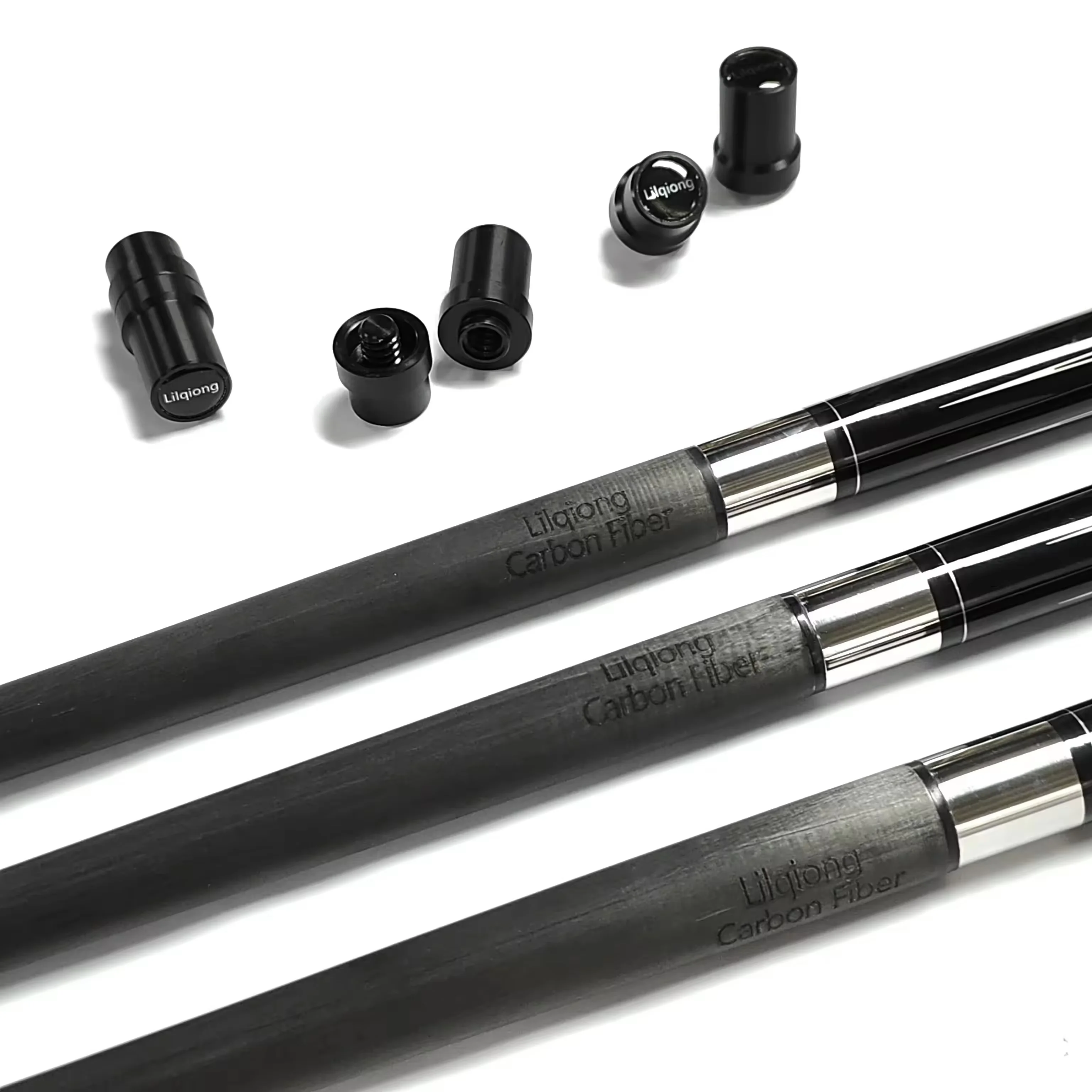 Superior Quality 1/2 PC Carbon Fiber Pool Cue - Uni-Lock Joint