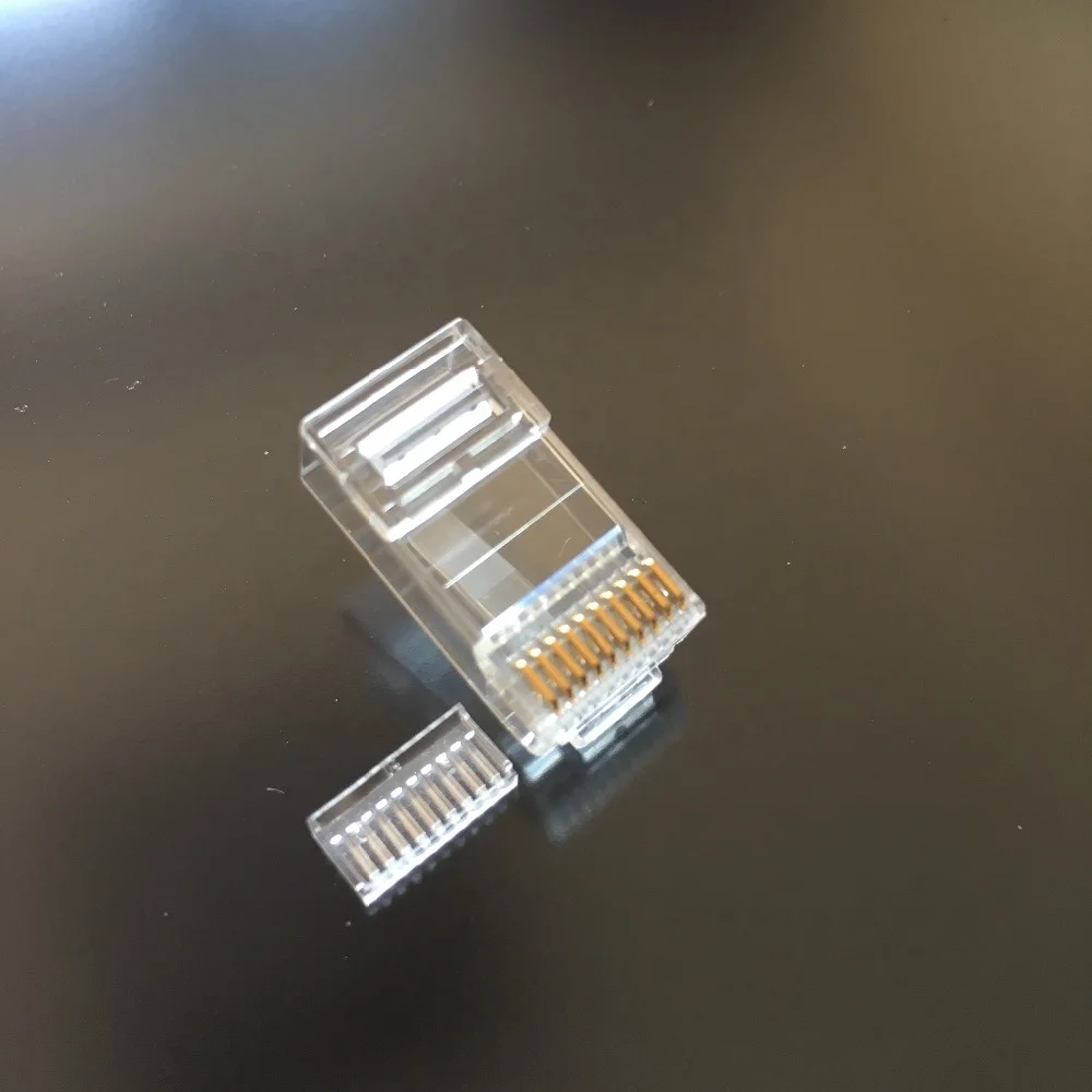 Cat6 UTP 10P10C RJ50 10 Pin Connector Plug| Alibaba.com