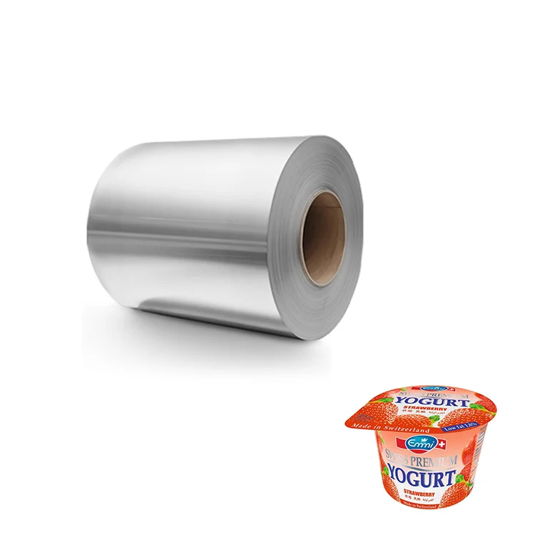 Heat Seal Yogurt Cup Aluminium Foil Lids, High Quality Heat Seal Yogurt Cup  Aluminium Foil Lids on