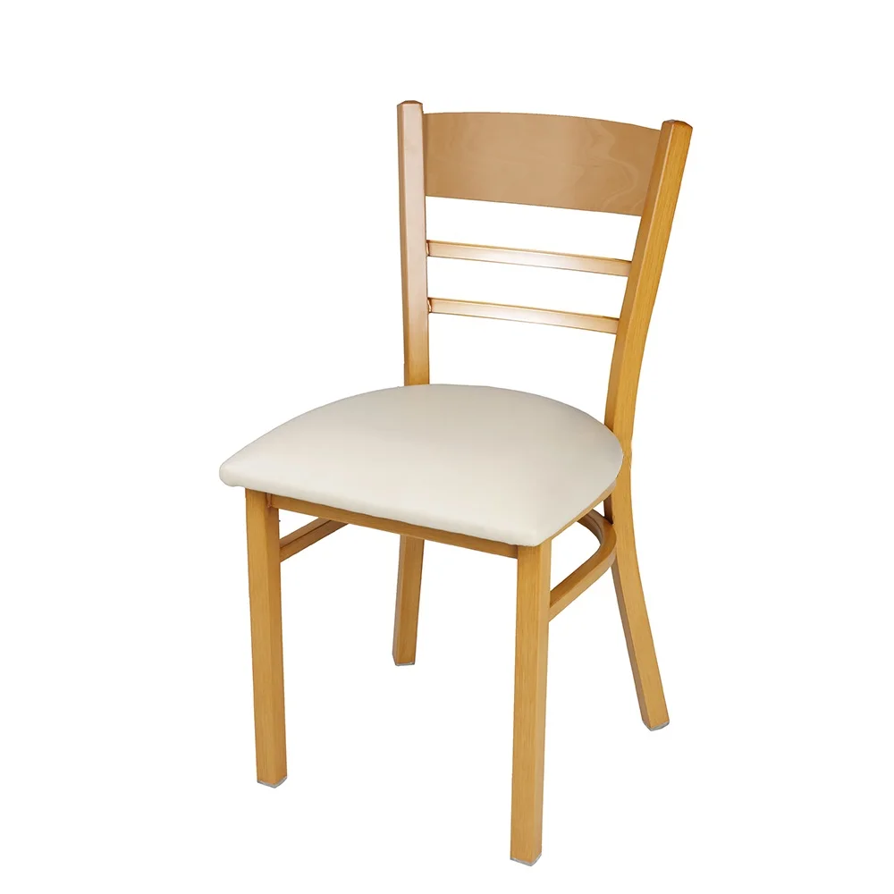 Бренд TSXY Silla Del Ocio Sillas металлическое обеденное кресло с текстурой древесины мебель для столовой дома доступны в пластиковых