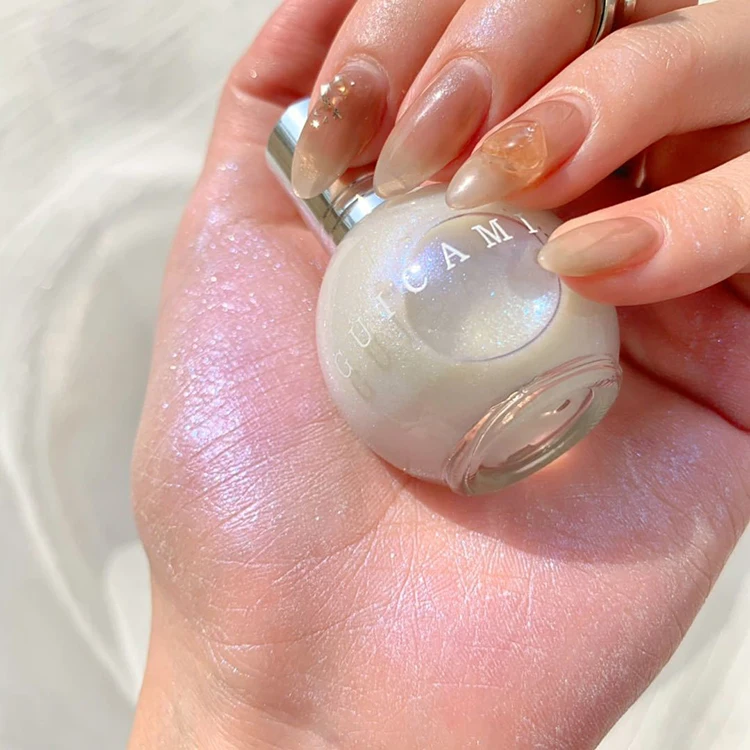 Бесплатная доставка/Прямая поставка, жидкий Алмазный хайлайтер, жидкий Хайлайтер для лица, шелкография, блеск, яркое Контурирование тела