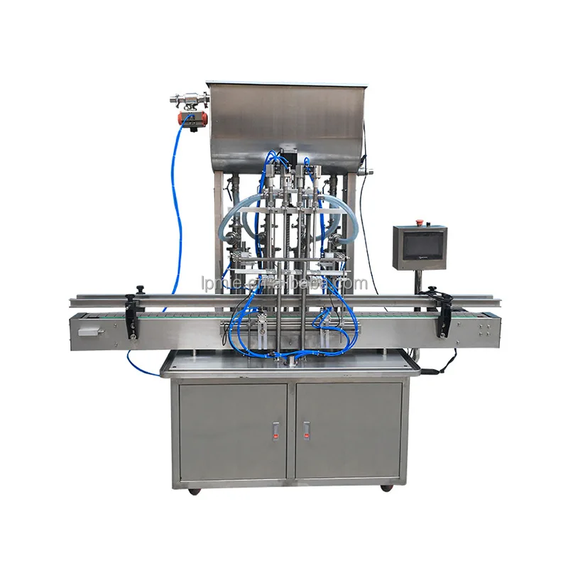 Automatic Engine Oil Liquid Small Bottle Filling and Capping Machine Production Line