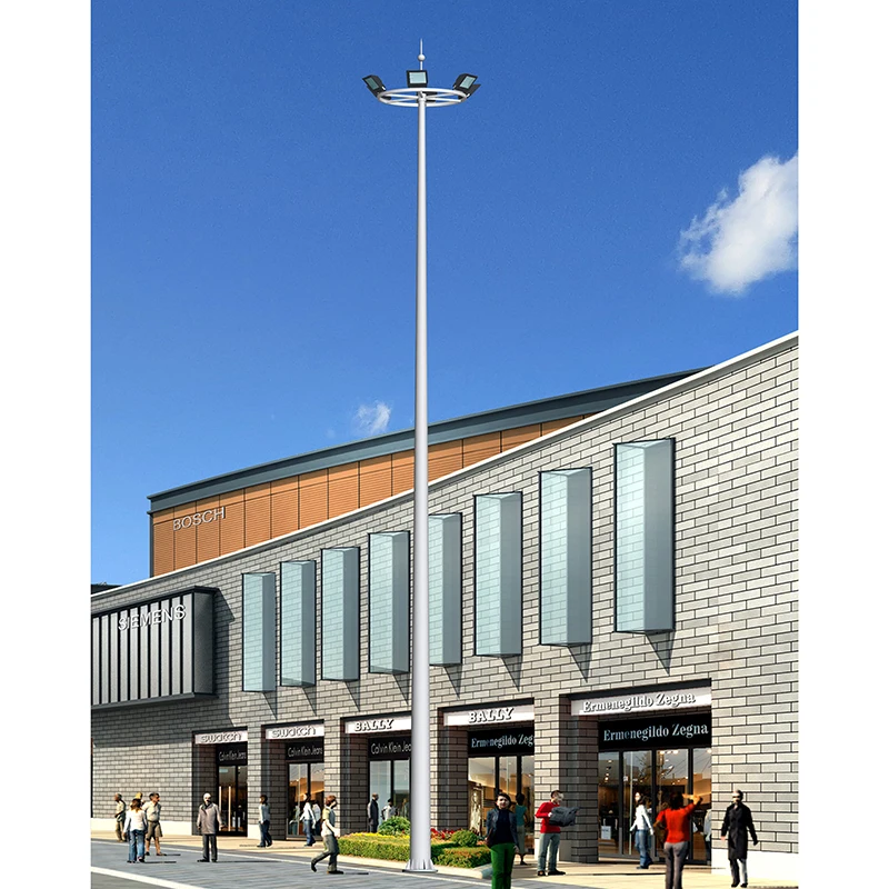 Открытый садовый стадион уличный высокий Мачтовый фонарь алюминиевый светодиодный фонарный столб в наличии