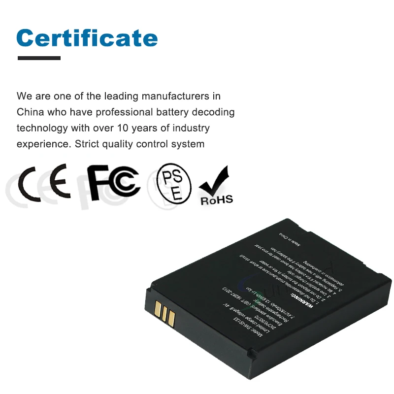 7.4V 2300mAh POS Terminal SWLPB  Replacement Battery IS524 Rechargeable for Pax D210