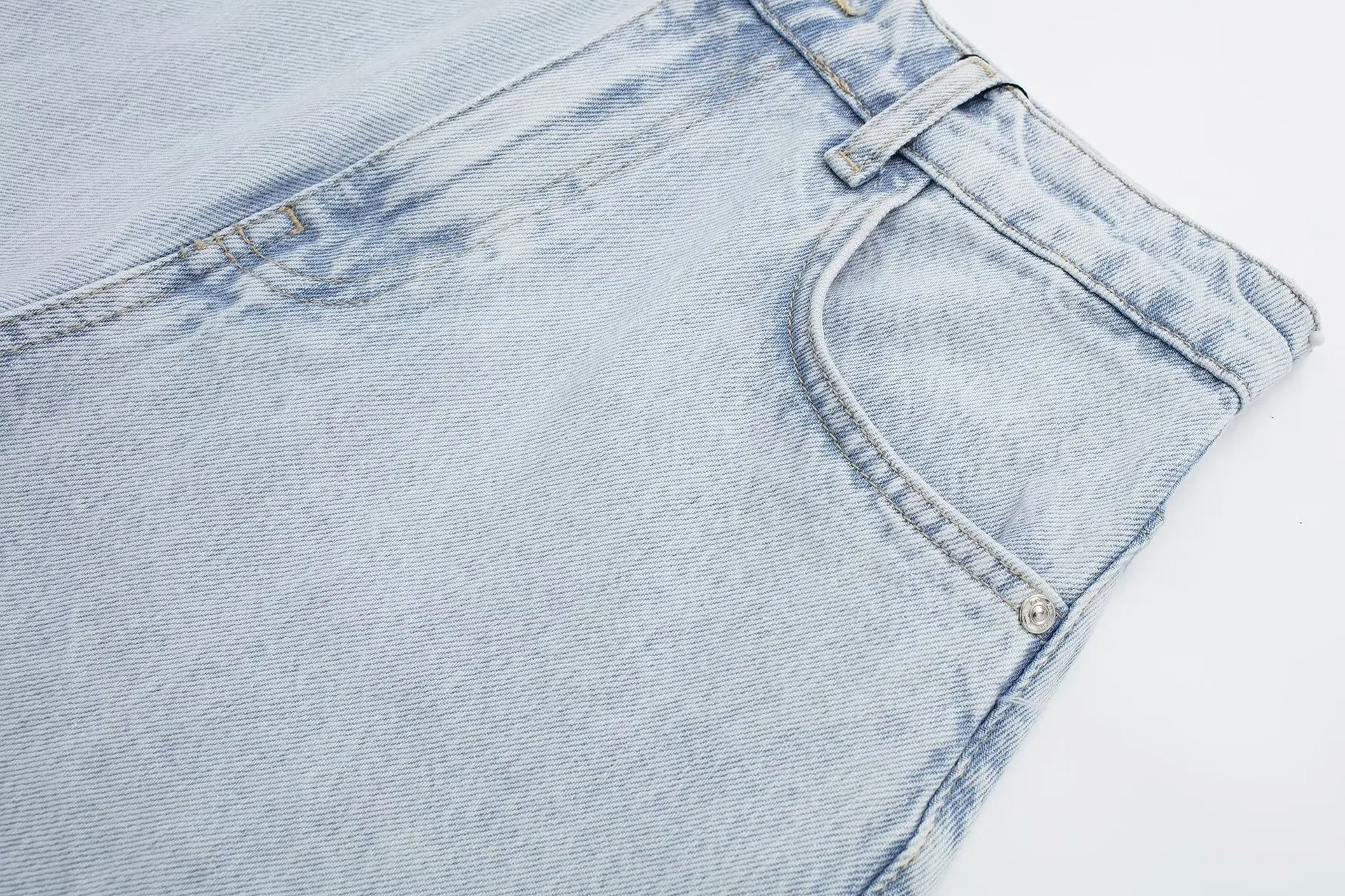 High Waist Straight Casual Plus Size Ladies Custom Denim Pants Denim Shorts Women's Shorts Women Jeans