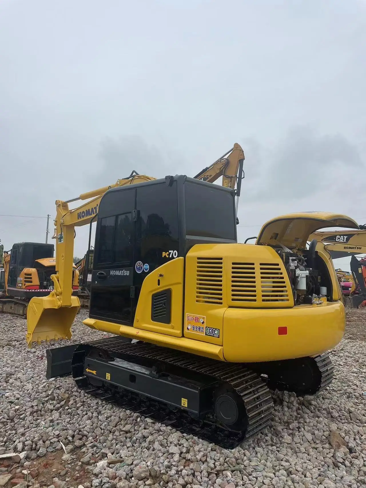 Pc70 Japan Original Mini Excavator PC70/ Komatsu Machinery Used Komatsu 70 ...