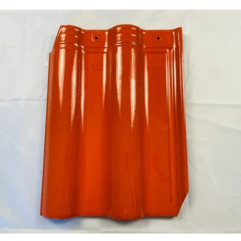 Jinglong China Solar Roof Tiles Manufacturers  Sales Metal Roof Tiles of 300*400 Ceramic Roof Tiles