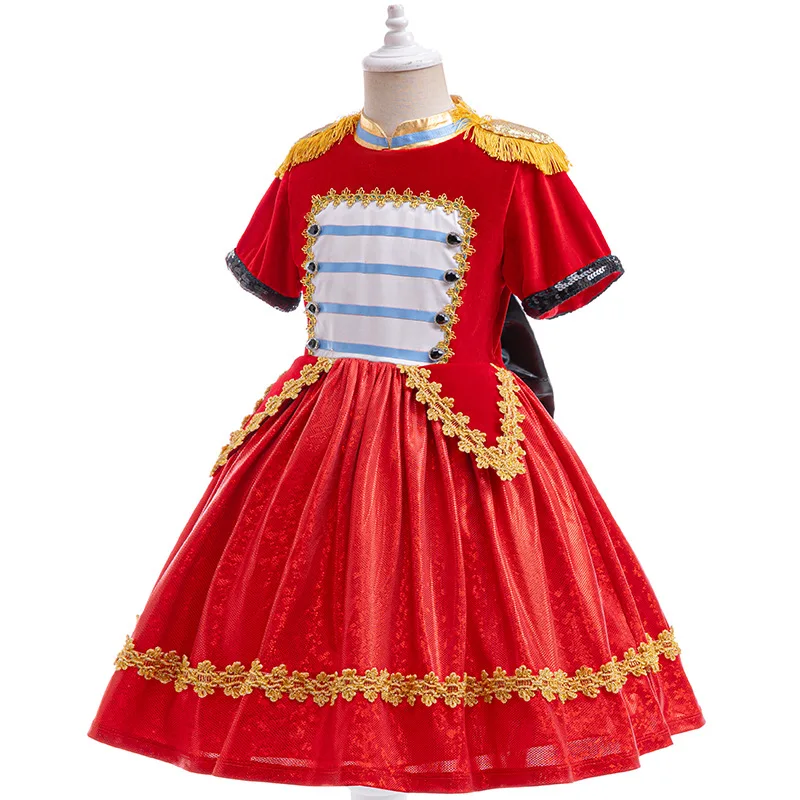 white christmas dresses Girl's Red Classic Nightgown for the Holidays