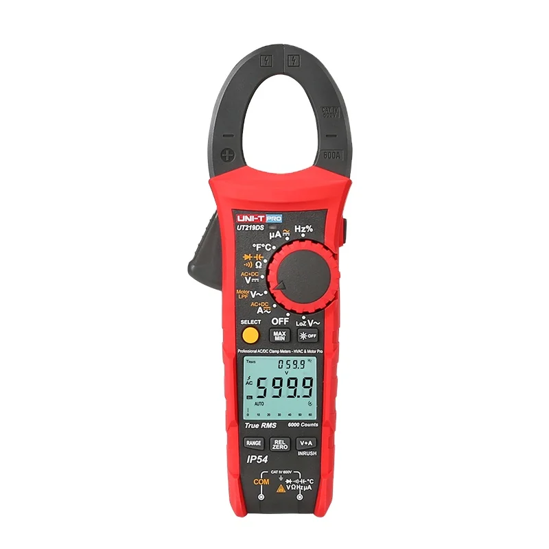 UT276A+ Clamp Ground Resistance Tester 0-500 Resistance Range uni-t clamp meter