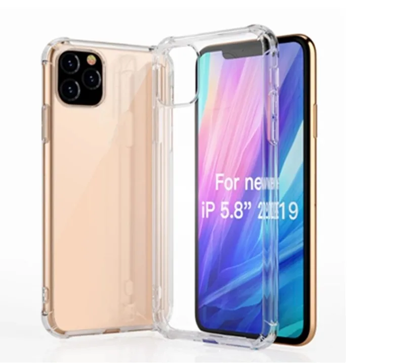 
Лидер продаж, прозрачный чехол RICOO для мобильного телефона из ТПУ, подушка безопасности, противоударный чехол, Модный чехол для телефона iPhone 12 XR 11 Pro Max 