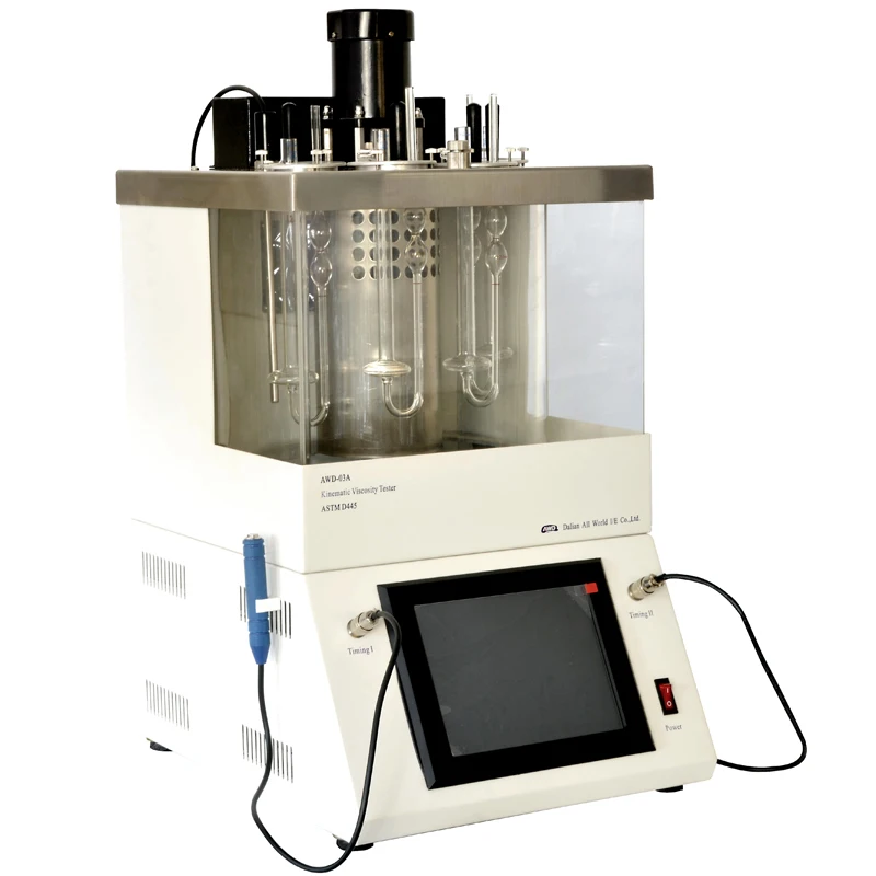 Awd03a Kinematic Viscosity Tester Astm D445 Automatic Astm D445 Viscos Tester Astm