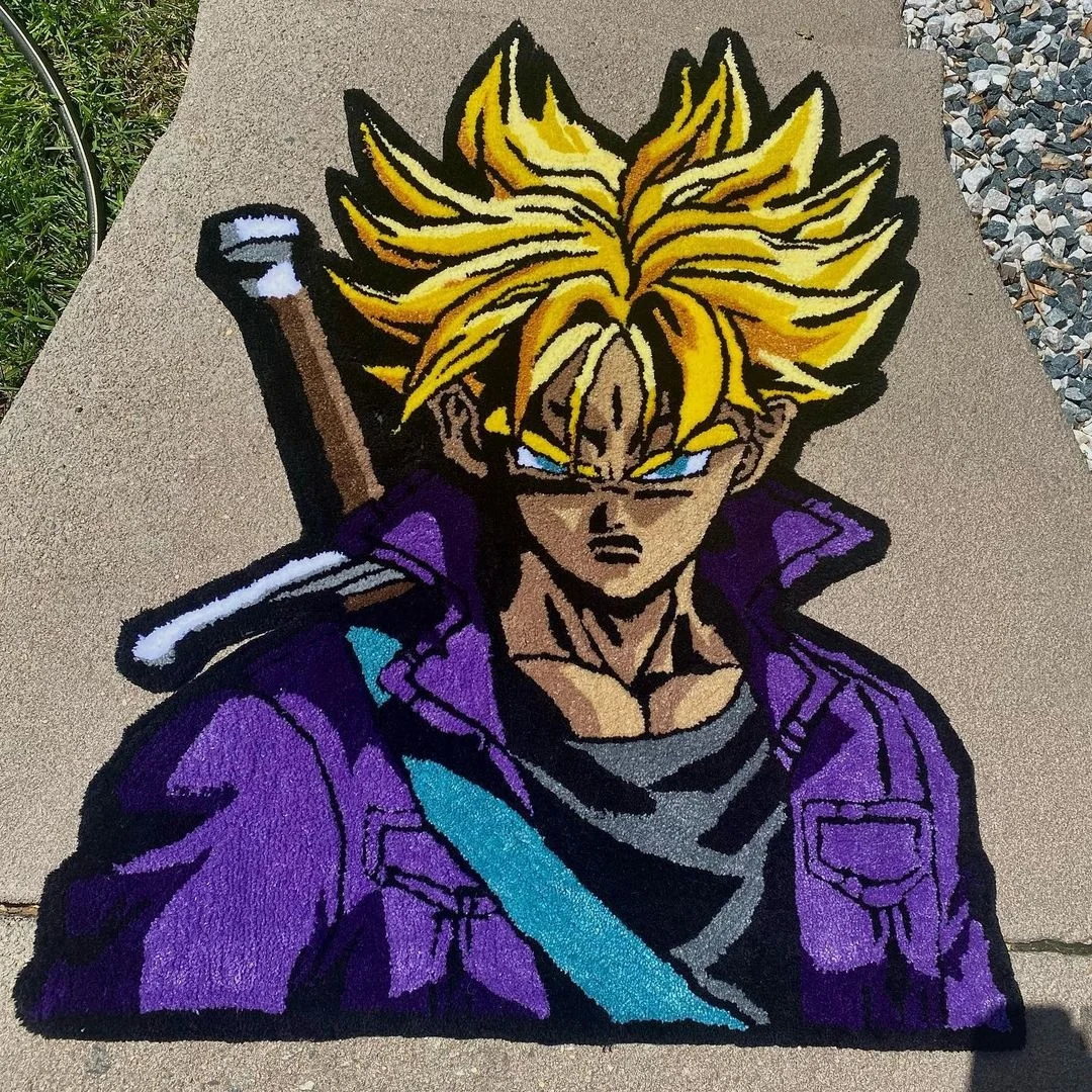 ドラゴンボール　ヤムチャ　ラグ　カーペット 新品未使用 ドラゴンボール ヤムチャ ラグ マット - メルカリ