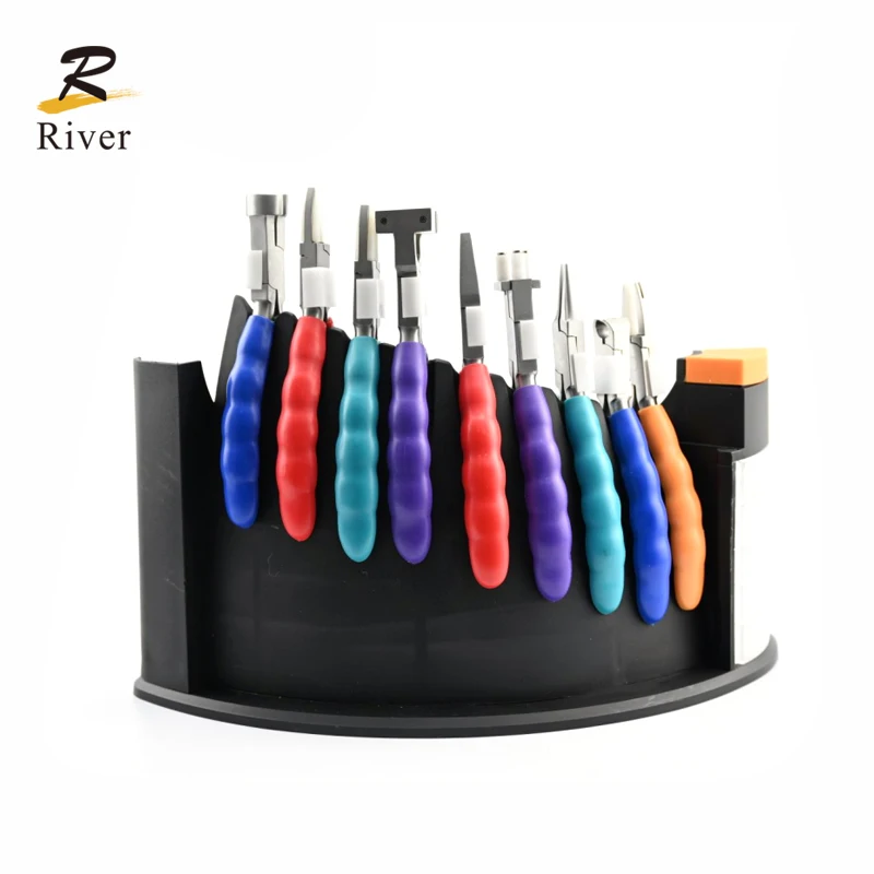 Оптический нержавеющая сталь очки плоскогубцы Набор отверток кадров ящик для инструментов очки комплект для ремонта