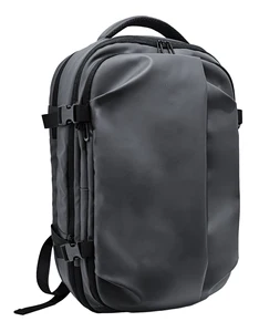 Large-capacity Vintage Travel Laptop Backpack Zipper Polyester Material-Waterproof Durable Portable Lightweight Universal