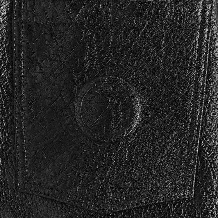 Popular Design flap pocket printed leather jackets for men_voghion.com