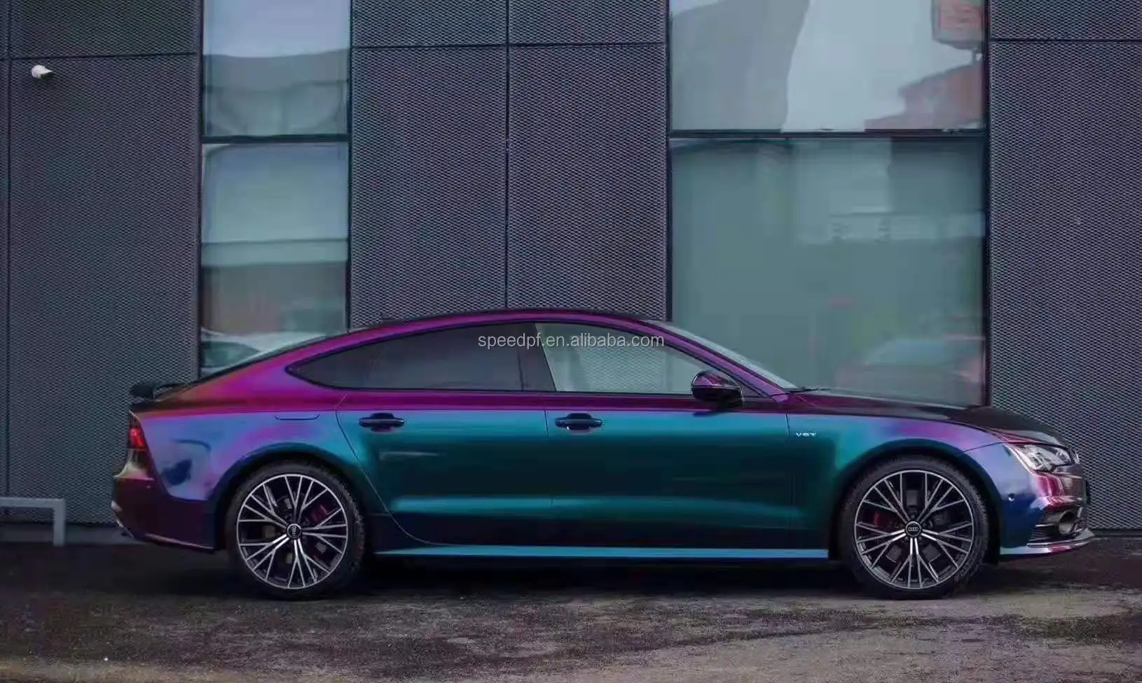 Новый 3D стиль супер мечтательный Хамелеон бриллиантовый виниловый автомобиль оберточный