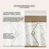 Diseño ortopédico firme, totalmente desmontable y lavable.