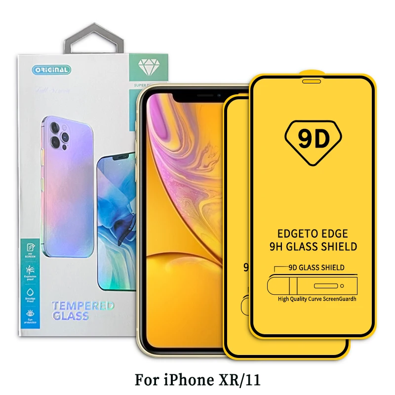 Hot Selling Mobile Phone Cell Phone Accessory Full Cover 9D