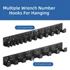 black-2 pieces of digital wrench hooks