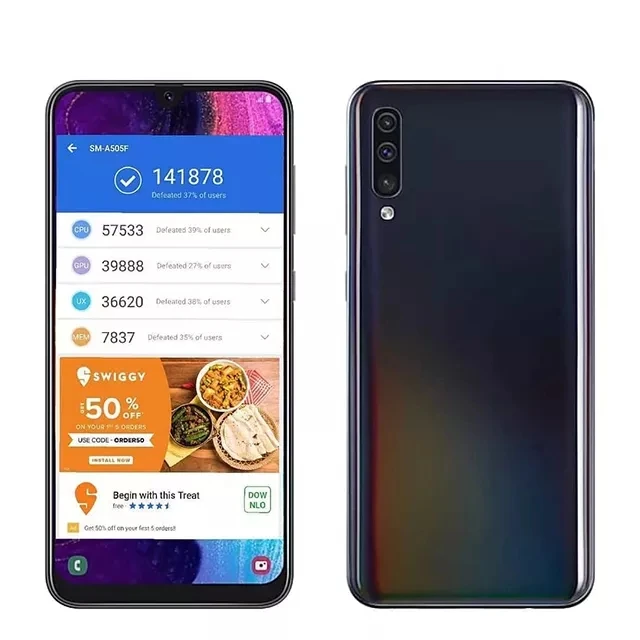 High Configuration Mobile Phone A50 Original Mobile Phone Low Price for Samsung A50