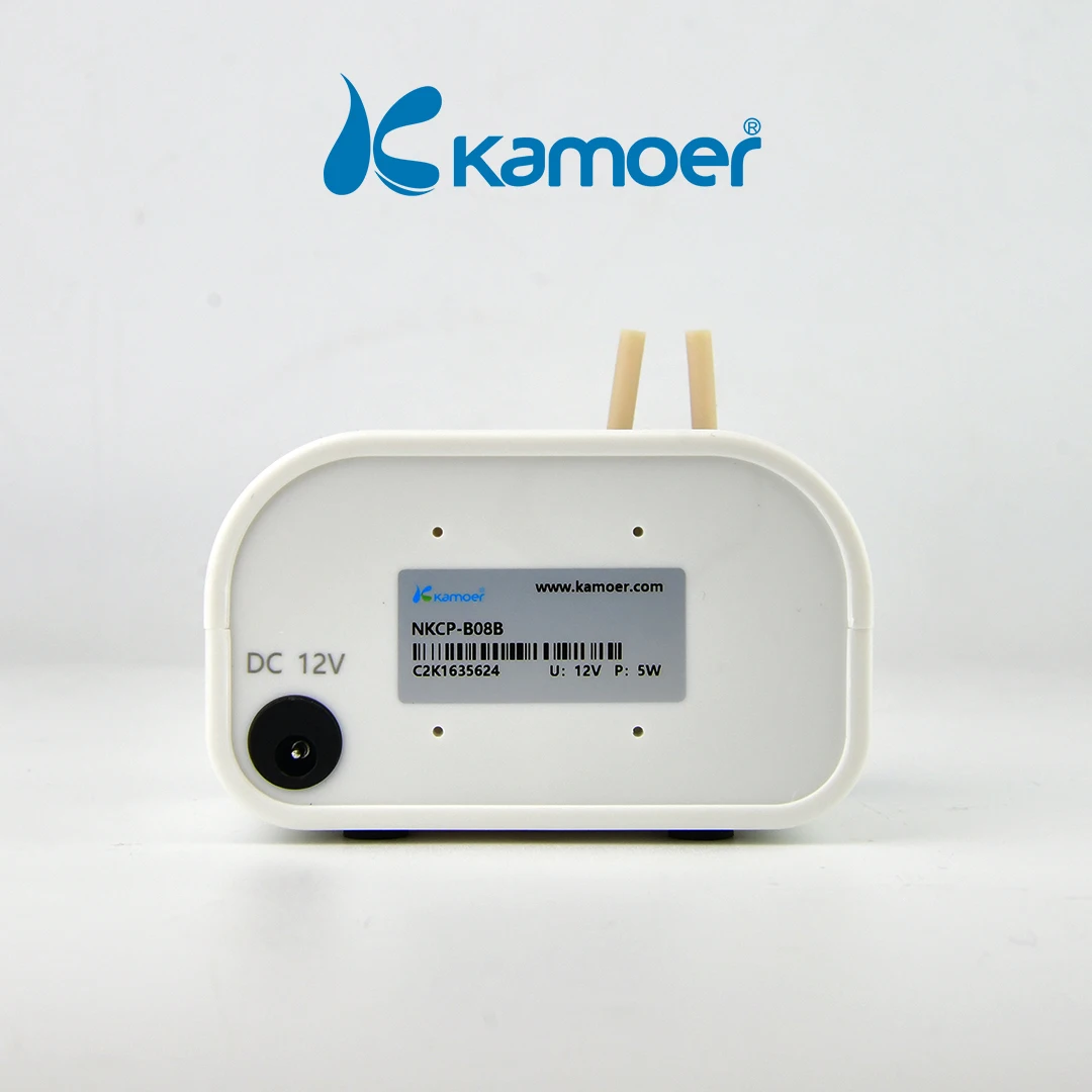 Kamoer NKCP Mini Low Flow Volume Low Pressure Self-priming Micro Circulating Liquid Peristaltic Dosing Pump