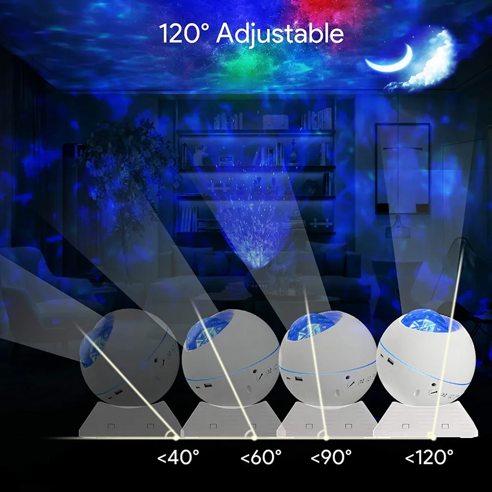 【正規品】 くらやえみ　シルクスクリーン　スターライト　Starlight 音楽機能360度スタームーンLEDスターリーナイトライト